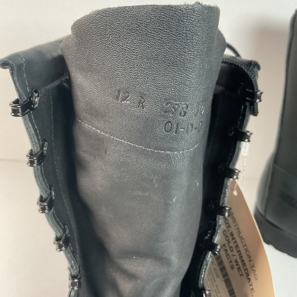 Belleville Intermediate Cold/Wet Boot | Black | USA Made | 12 R main image 6